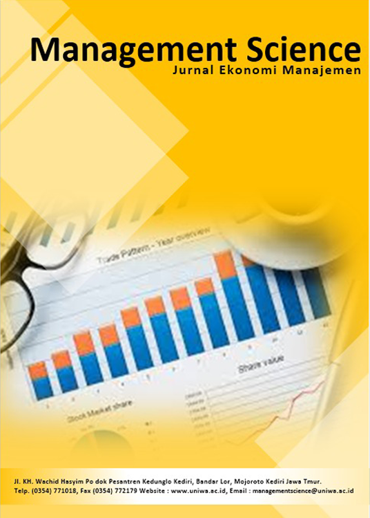 					View Vol. 5 No. 1 (2026): MANAGEMENT SCIENCE: Journal of Management Economics
				