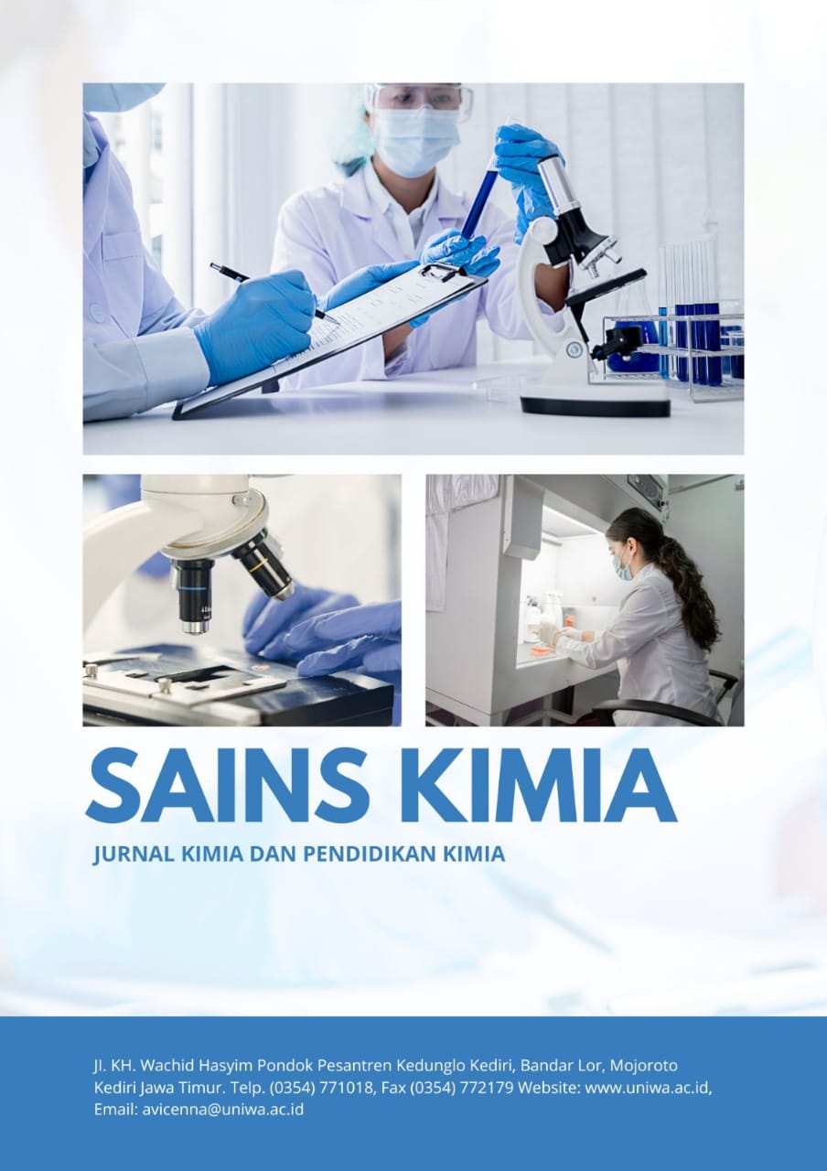 					View Vol. 2 No. 2 (2026):  SAINS KIMIA : Jurnal Kimia dan Pendidikan Kimia
				
